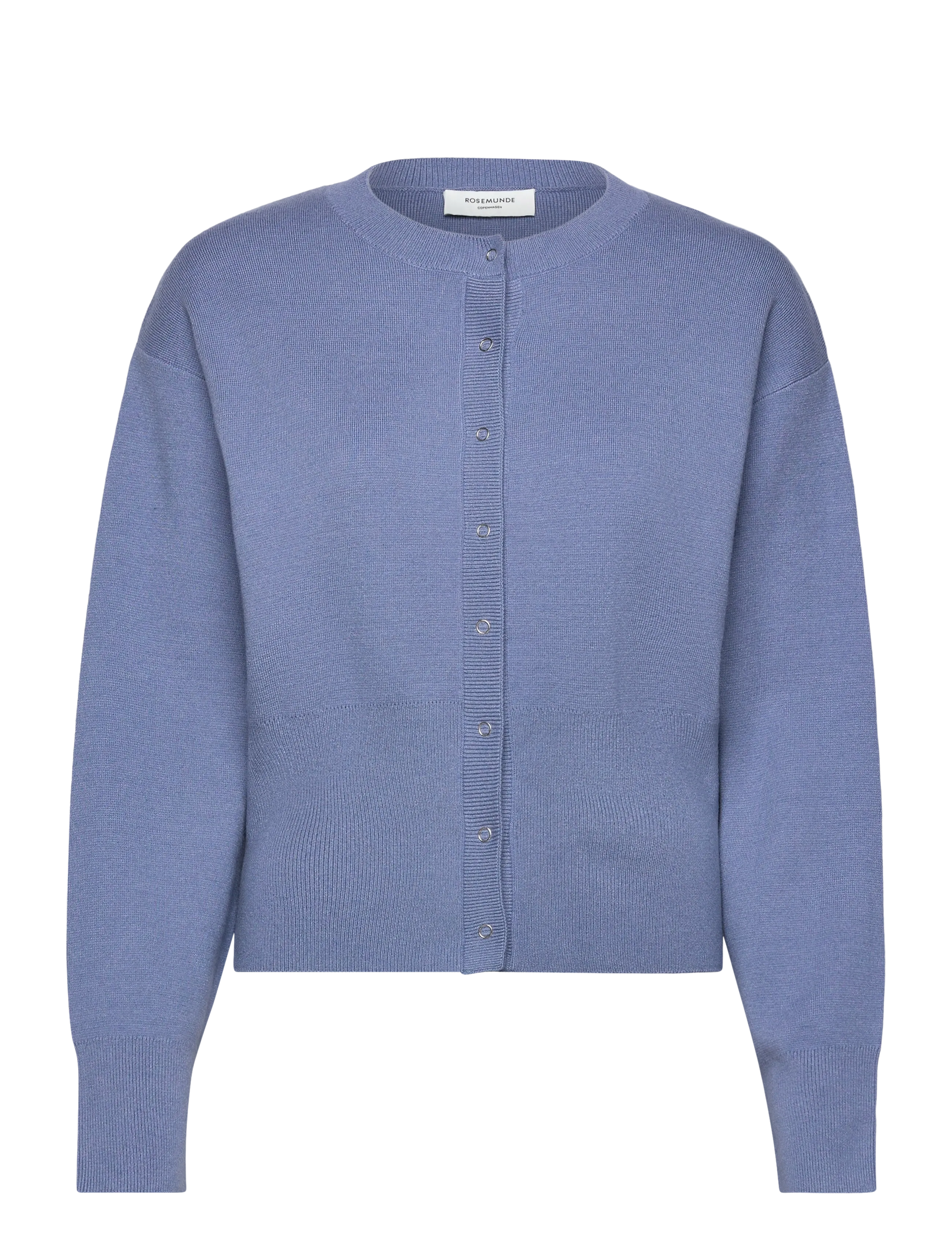 Rosemunde Rwavar Ls Cardigan, XL, Blue, Strik > Cardigans, Dame