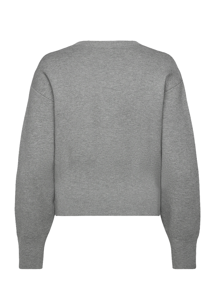 Rosemunde - RWAvar LS Cardigan - strickjacken - light grey melange - 1