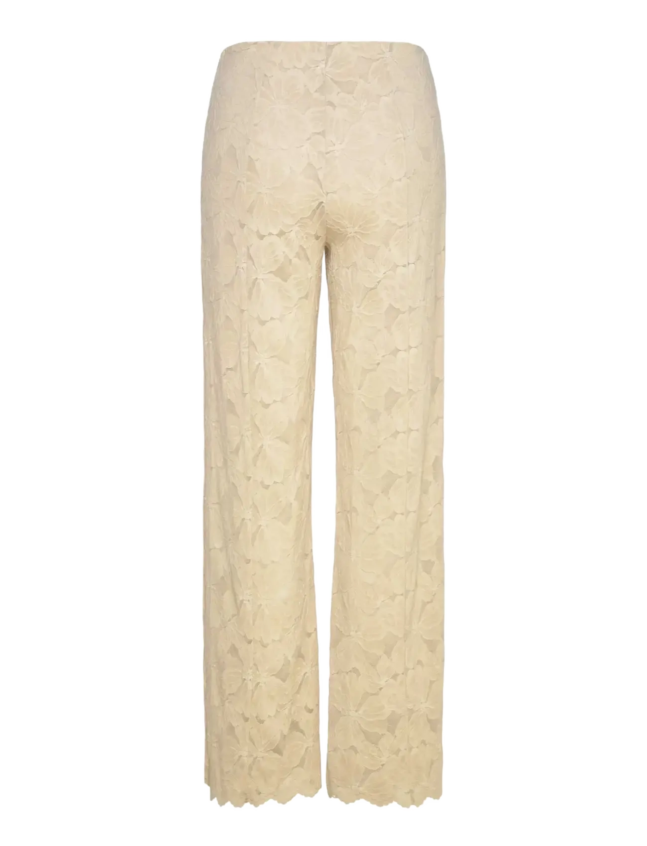Rosemunde - RWFiona MW Lace Trousers - konfirmationstøj - beige - 2