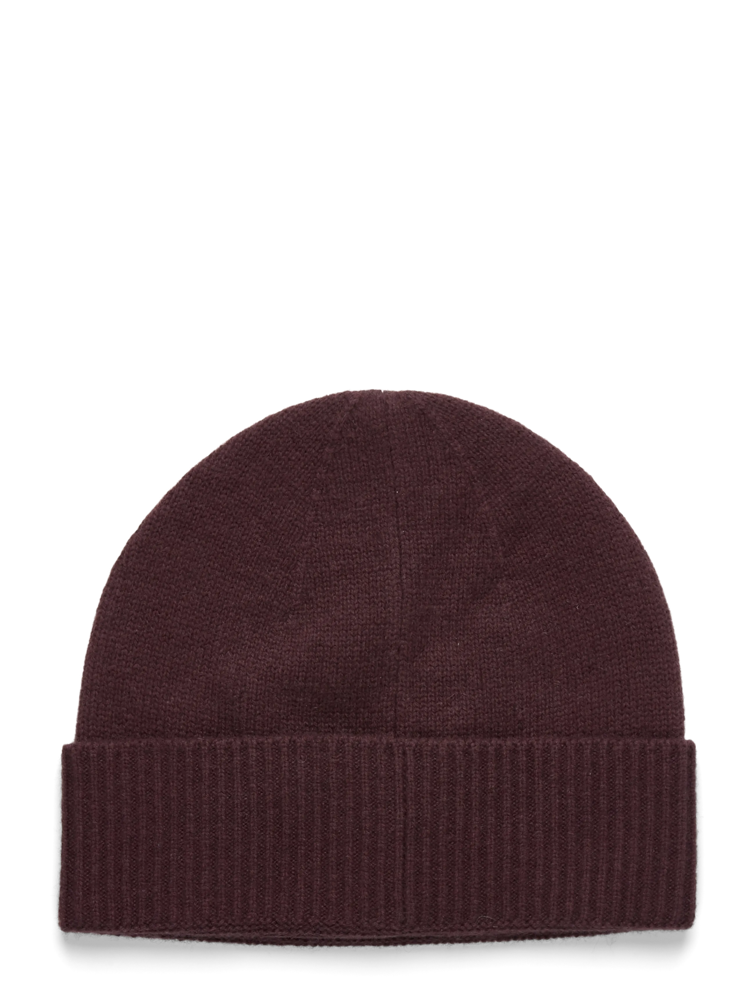 Rosemunde RWLaica Cashmere Beanie - Accessories - FUDGE / burgundy