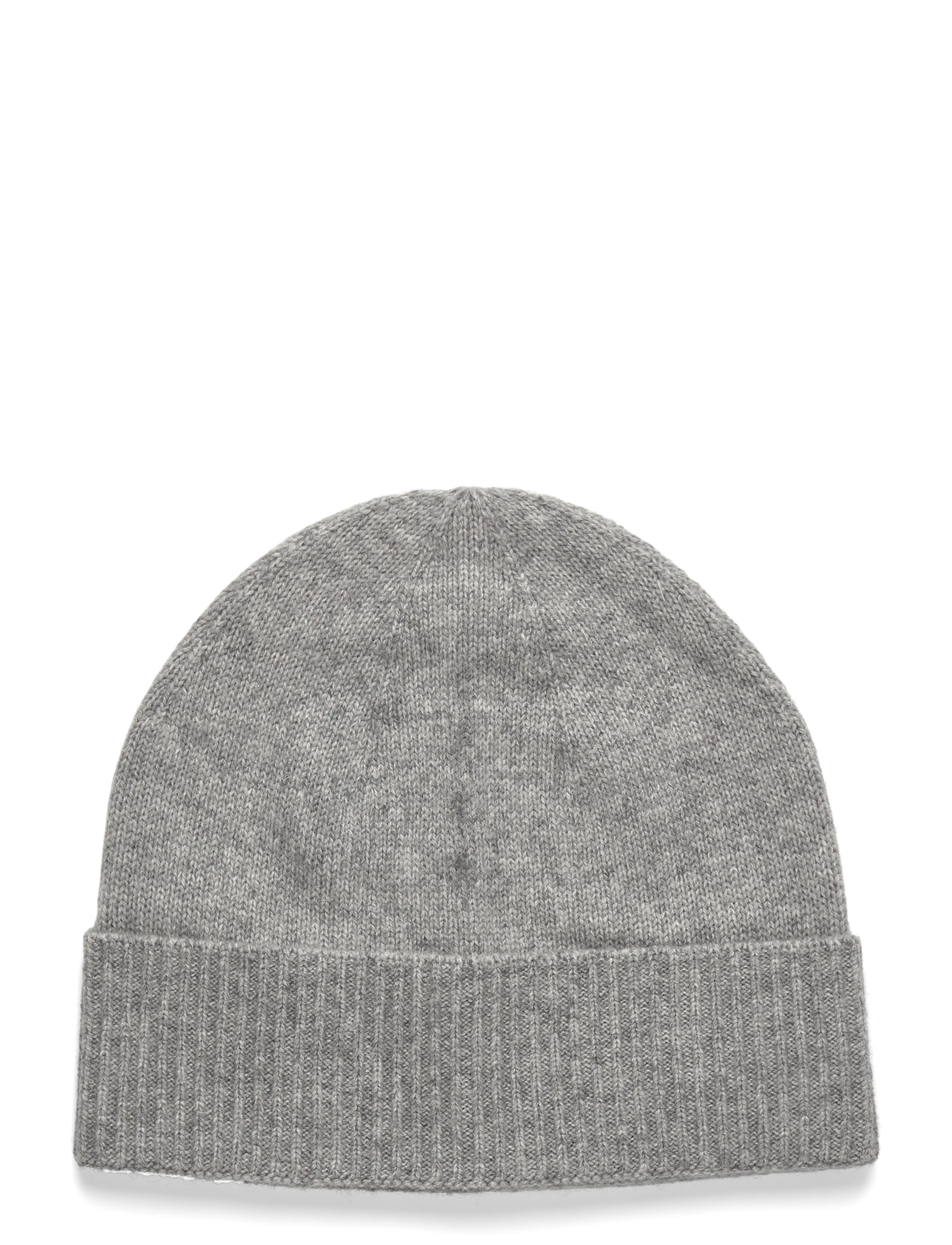 Rosemunde RWLaica Cashmere Beanie - Mützen - LIGHT GREY MELANGE / grey