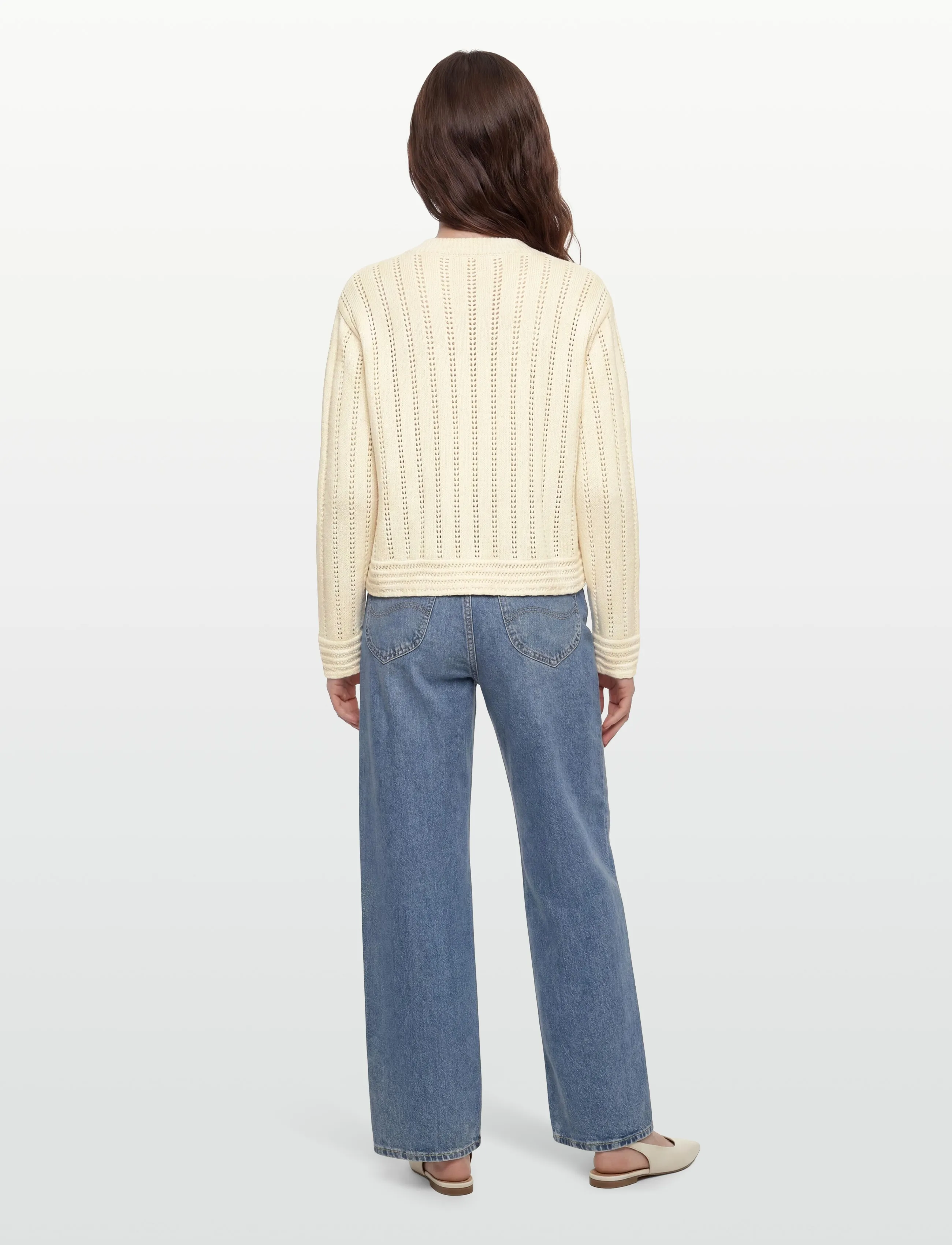 Rosemunde - RWEmilie LS O-neck Pullover - džemprid - turtledove - 4