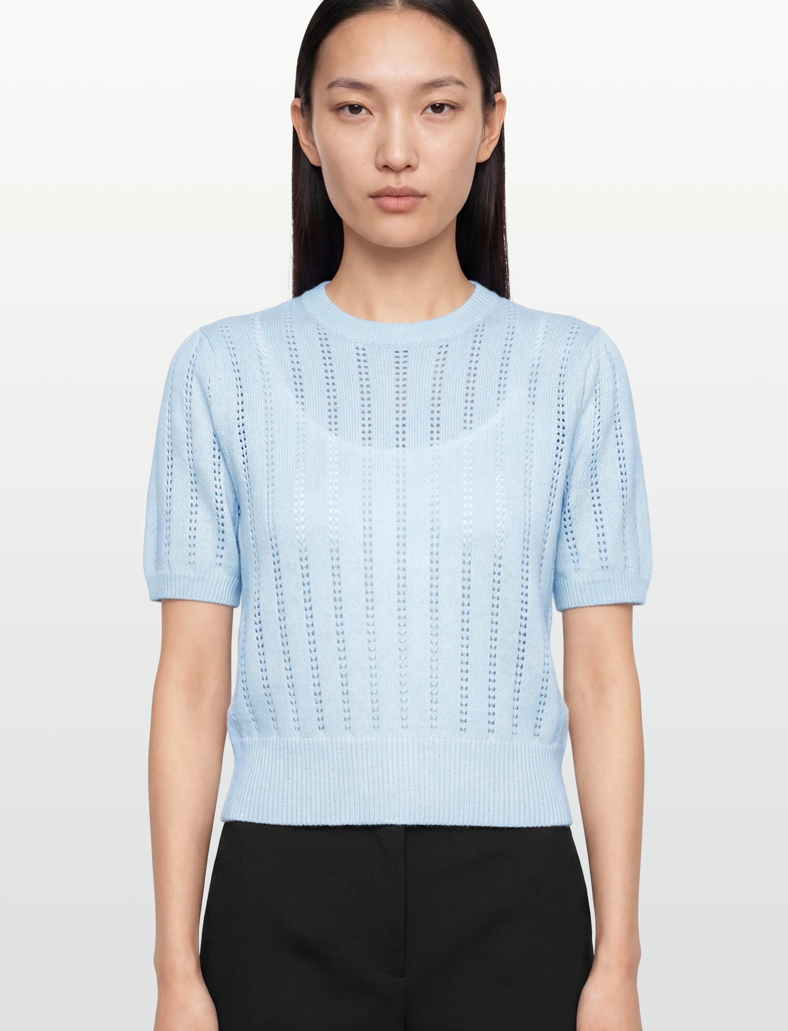 Rosemunde - RWEmilie SS O-neck Pullover - t-shirts - nantucket blue - 3