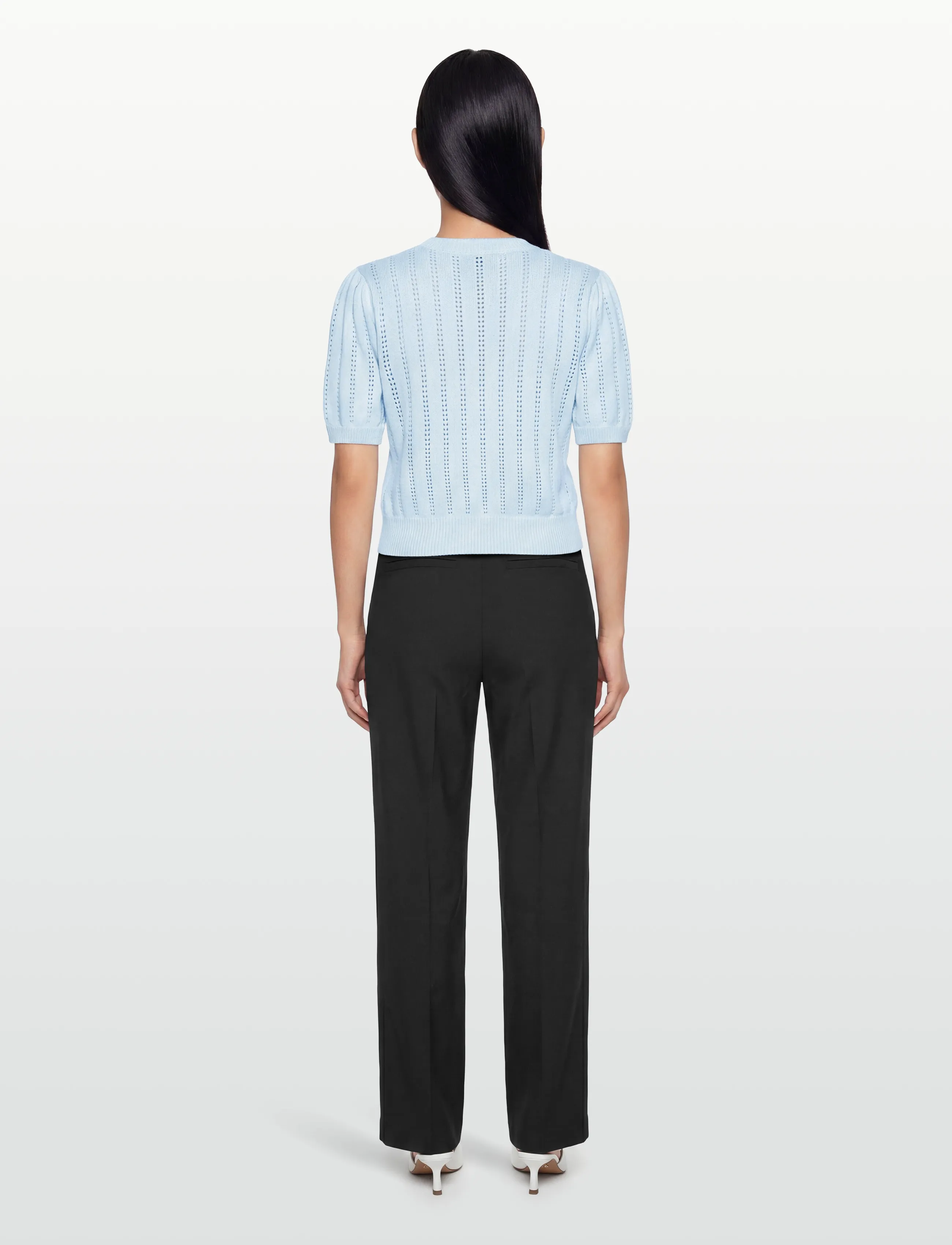 Rosemunde - RWEmilie SS O-neck Pullover - t-shirts - nantucket blue - 4