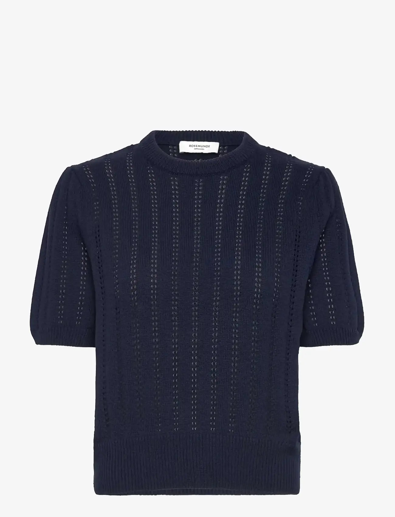 Rosemunde - RWEmilie SS O-neck Pullover - t-shirts - navy - 0