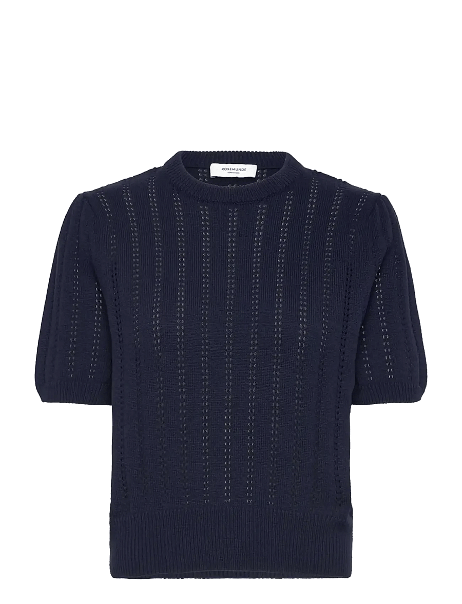 Rosemunde - RWEmilie SS O-neck Pullover - pullover - navy - 1