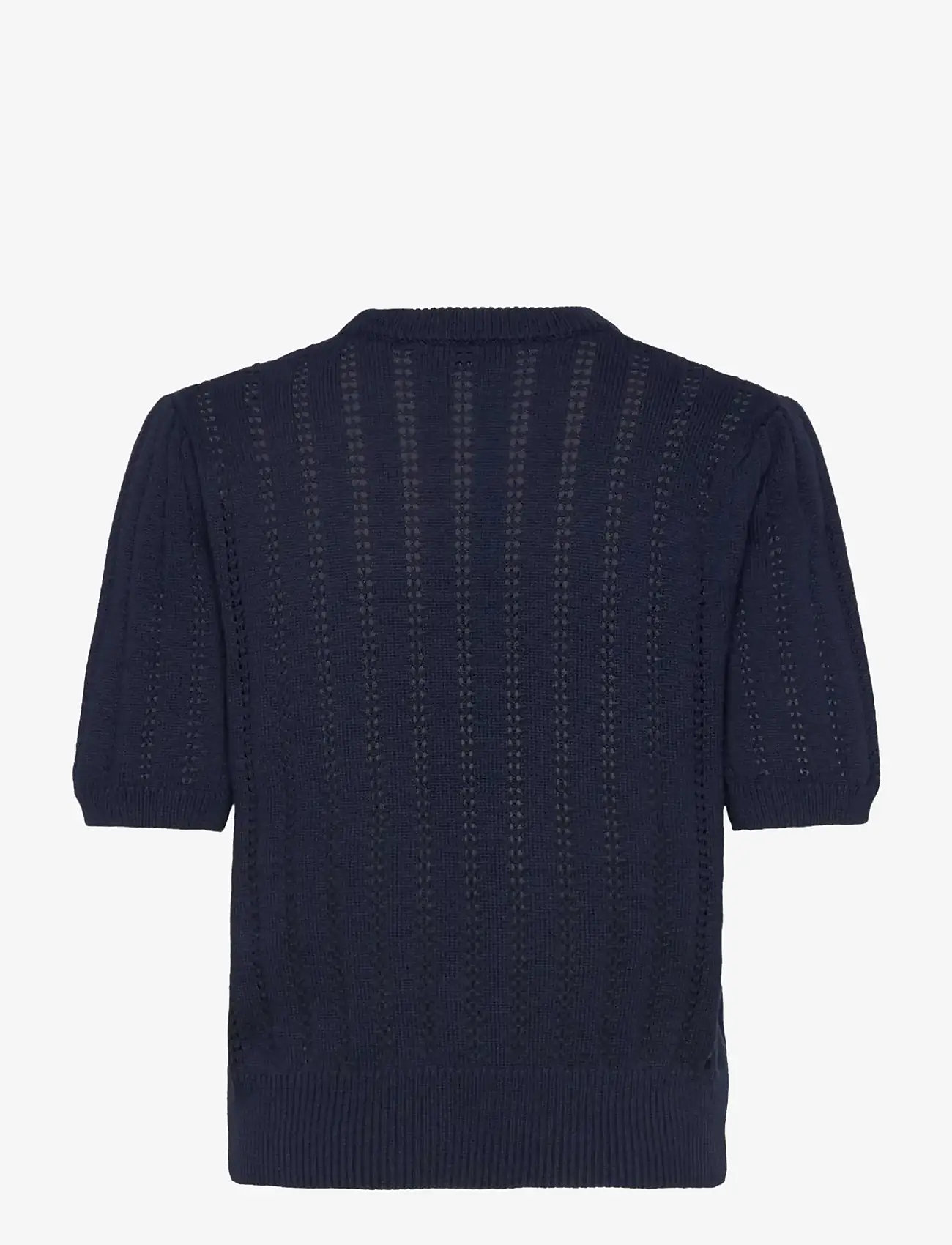 Rosemunde - RWEmilie SS O-neck Pullover - t-shirts - navy - 1
