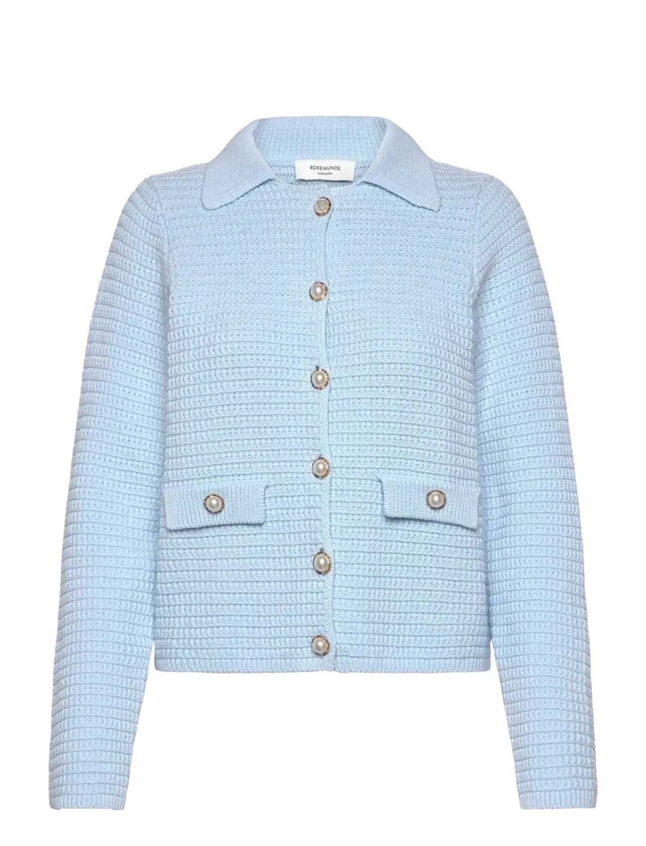 Rosemunde RWEmilie LS Knit Jacket - Rosemunde - NANTUCKET BLUE / blue
