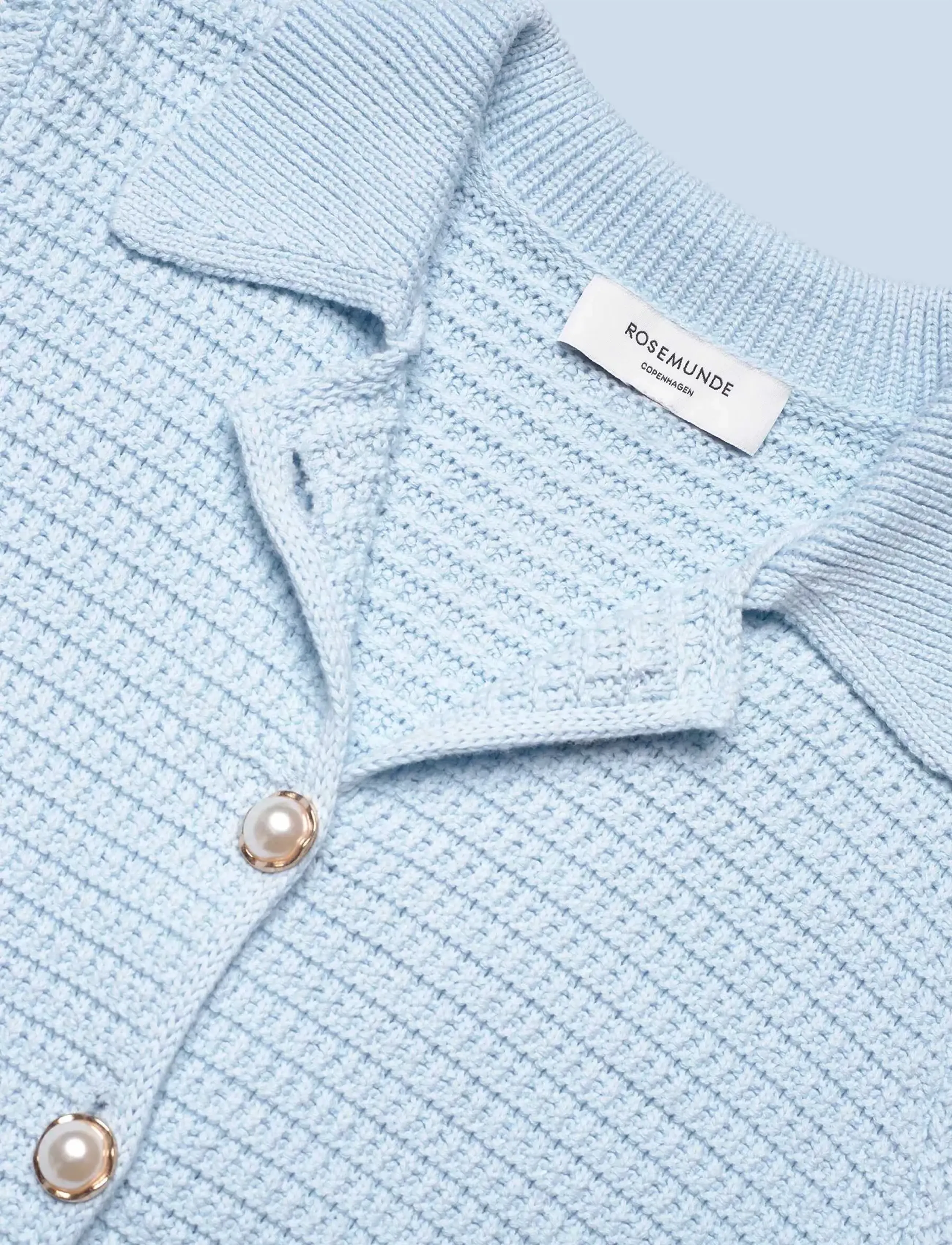Rosemunde - RWEmilie LS Knit Jacket - frühlingsjacken - nantucket blue - 5