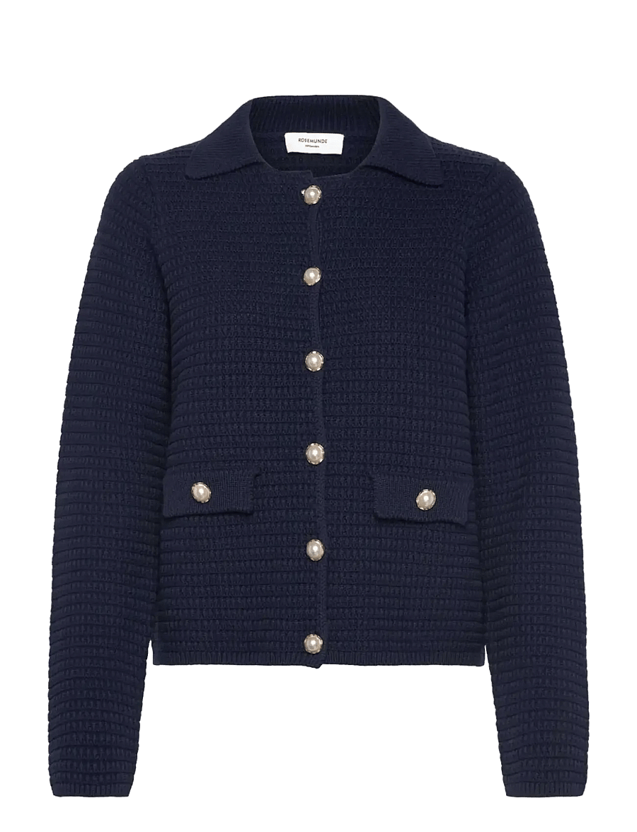 Rosemunde - RWEmilie LS Knit Jacket - leichte jacken - navy - 1