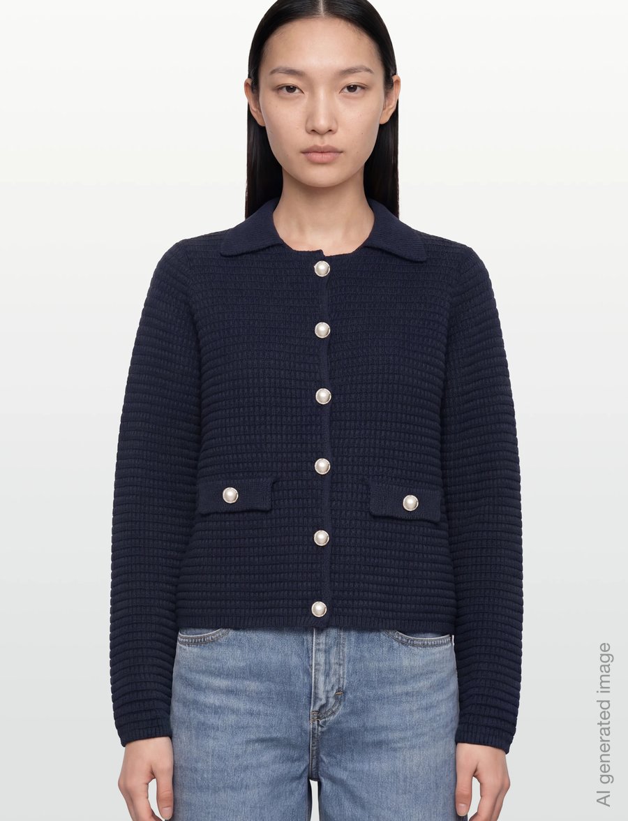 Rosemunde - RWEmilie LS Knit Jacket - leichte jacken - navy - 3