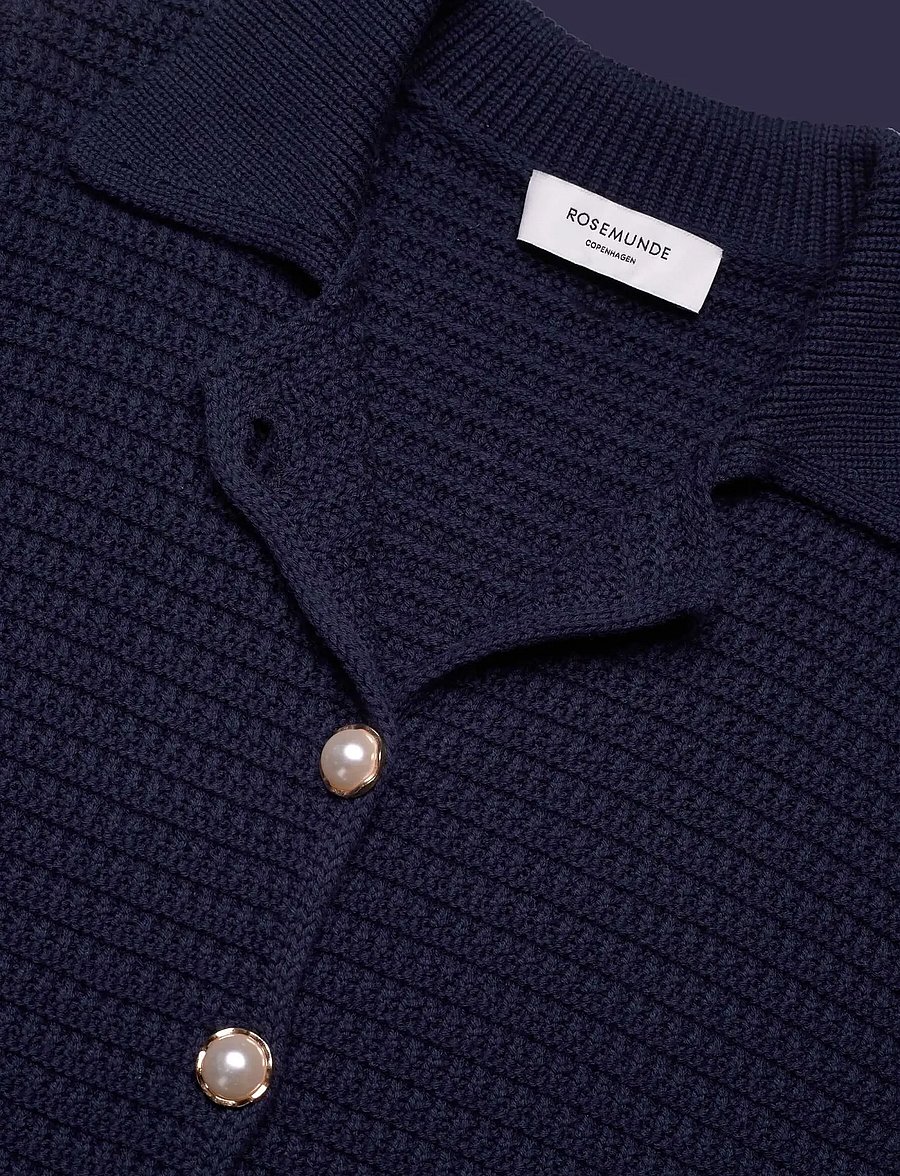 Rosemunde - RWEmilie LS Knit Jacket - leichte jacken - navy - 5