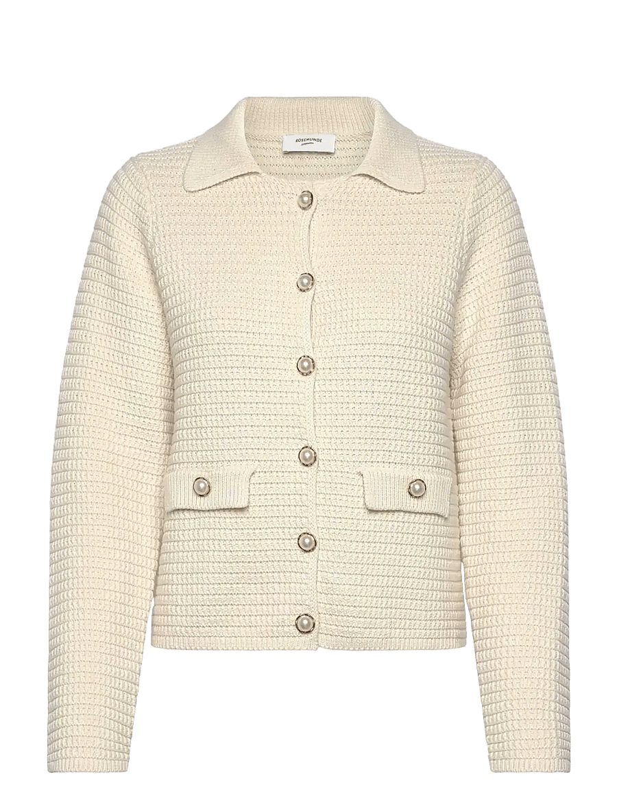 Rosemunde - RWEmilie LS Knit Jacket - leichte jacken - turtledove - 1