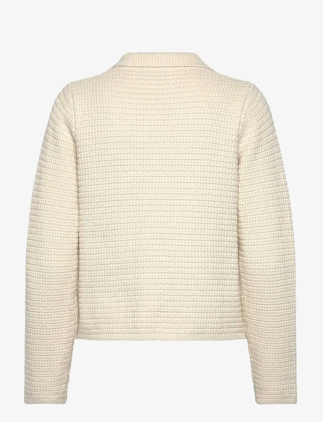 Rosemunde - RWEmilie LS Knit Jacket - forårsjakker - turtledove - 2