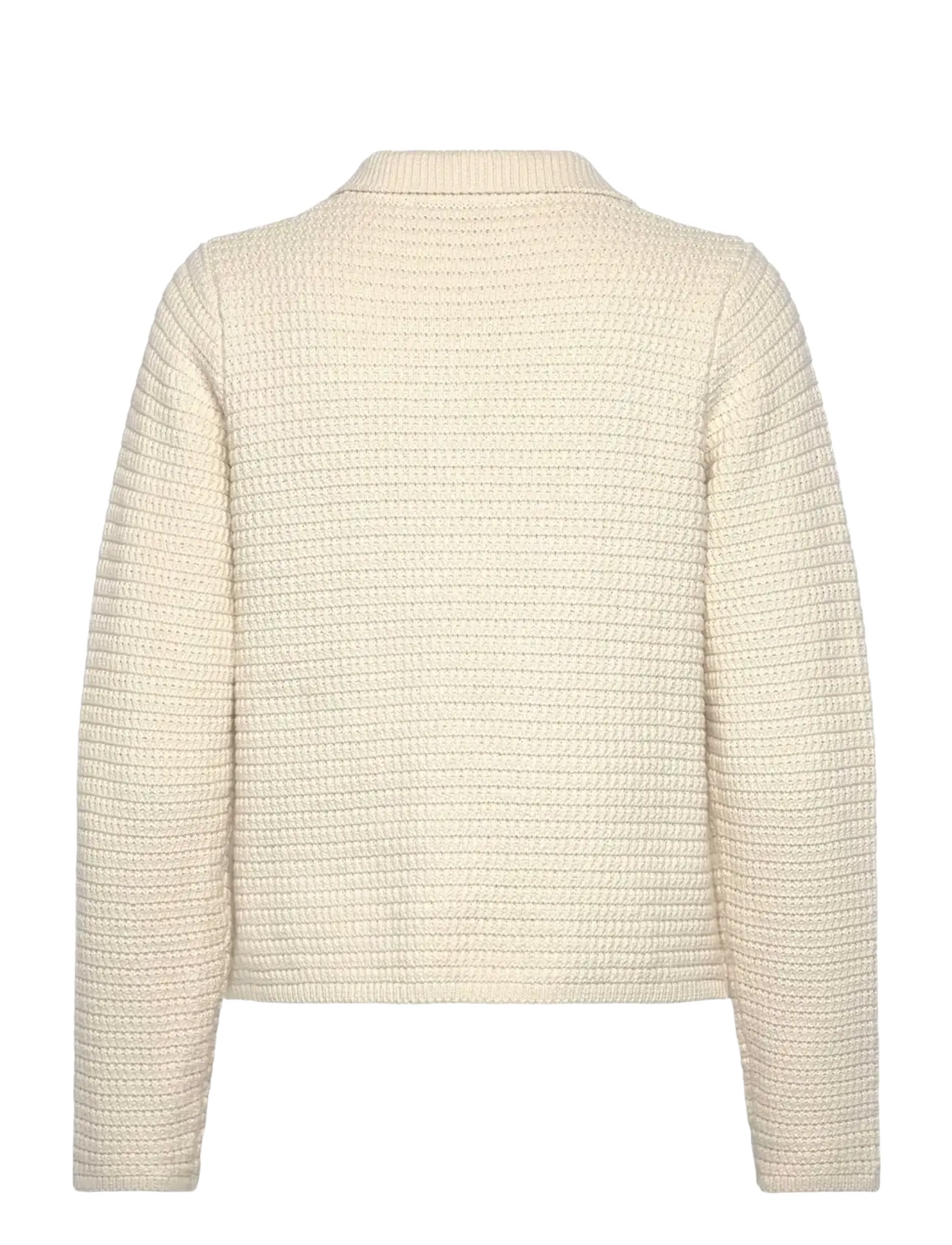 Rosemunde - RWEmilie LS Knit Jacket - spring jackets - turtledove - 2