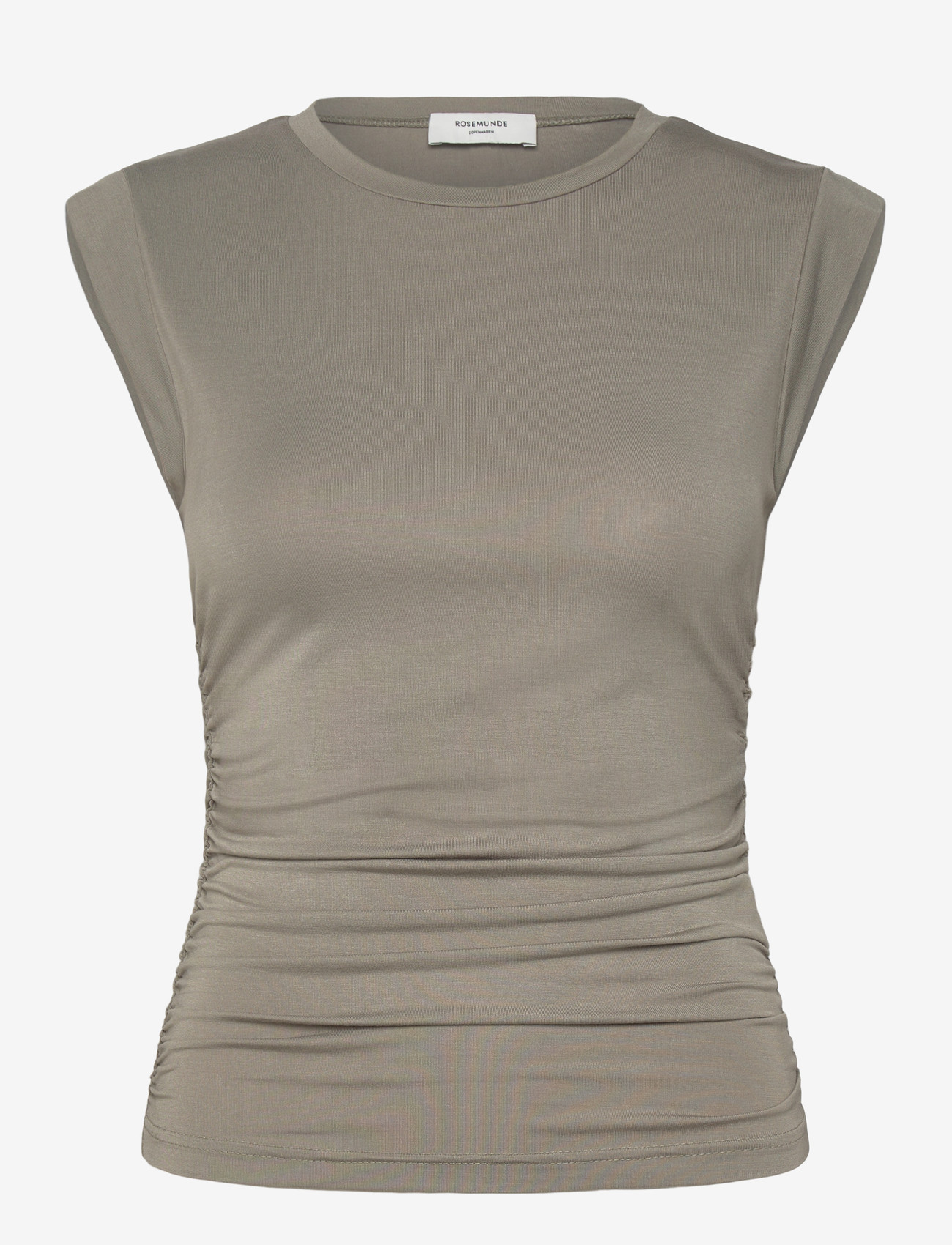 Rosemunde - RWBiarritz SL Top - linnen - dried sage - 0