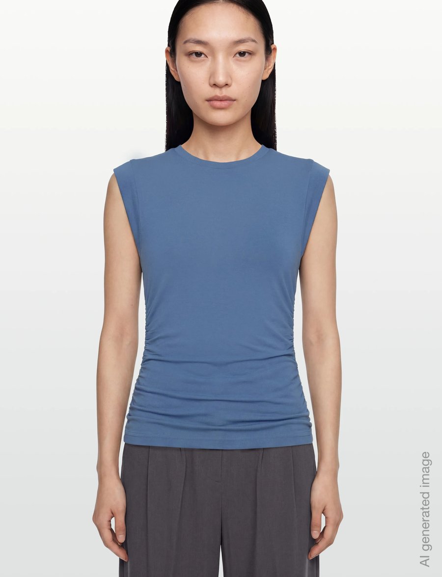 Rosemunde - RWBiarritz SL Top - tanktops - dutch blue - 3