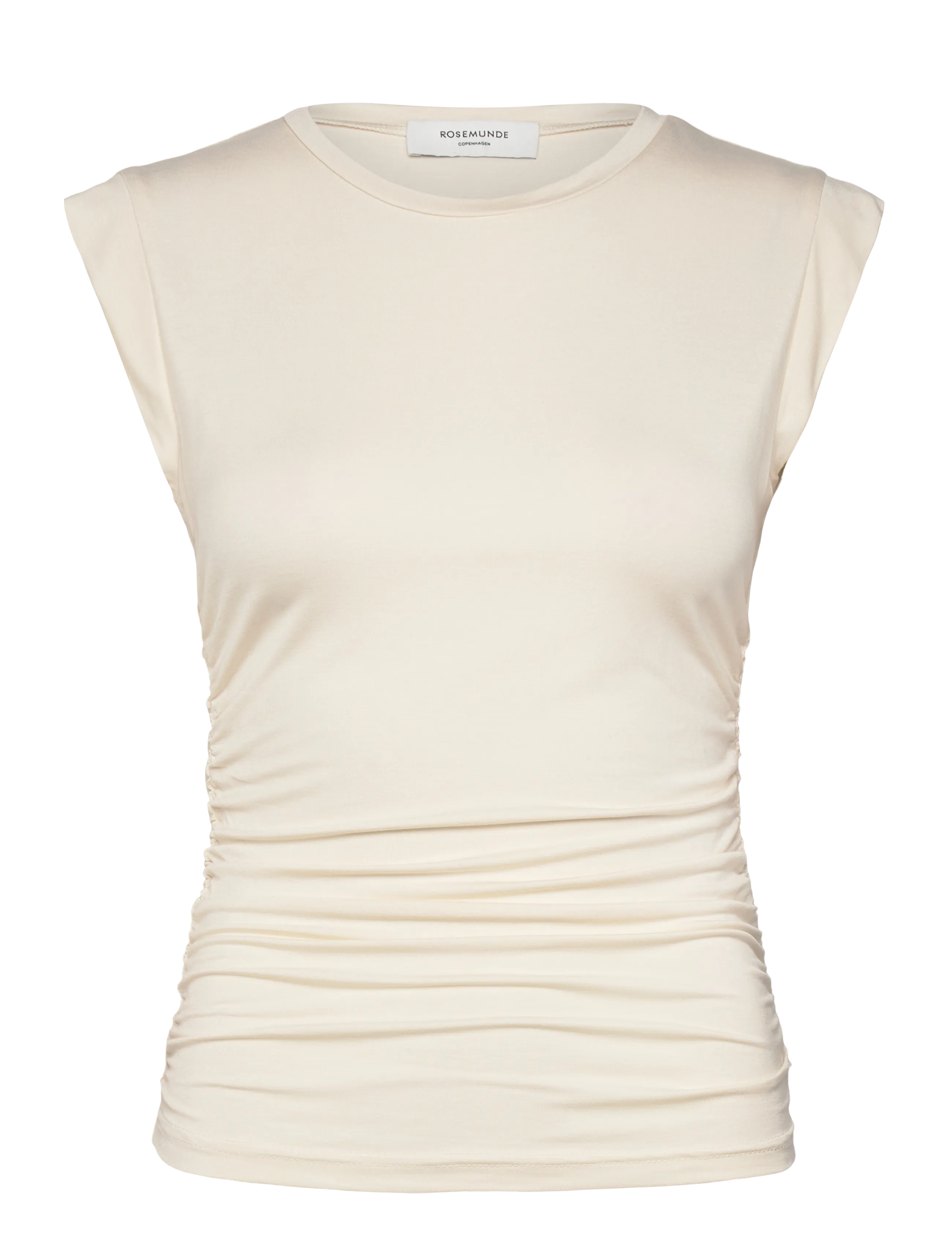 Rosemunde RWBiarritz SL Top - Tøj - IVORY / cream