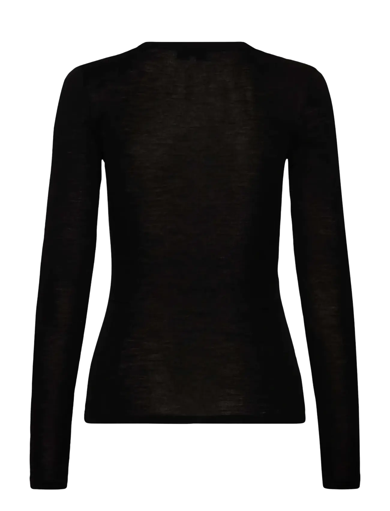 Rosemunde - RWSara Cashmere Blend LS T-shirt - black - 1