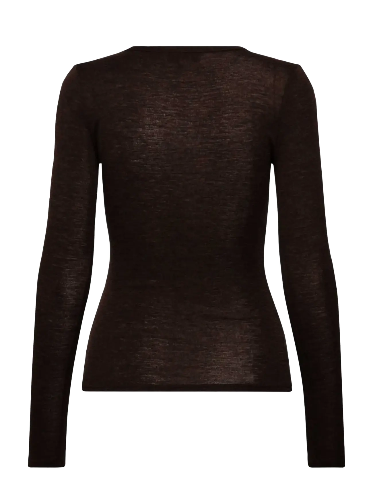 Rosemunde - RWSara Cashmere Blend LS T-shirt - kaschmir - mole melange - 1
