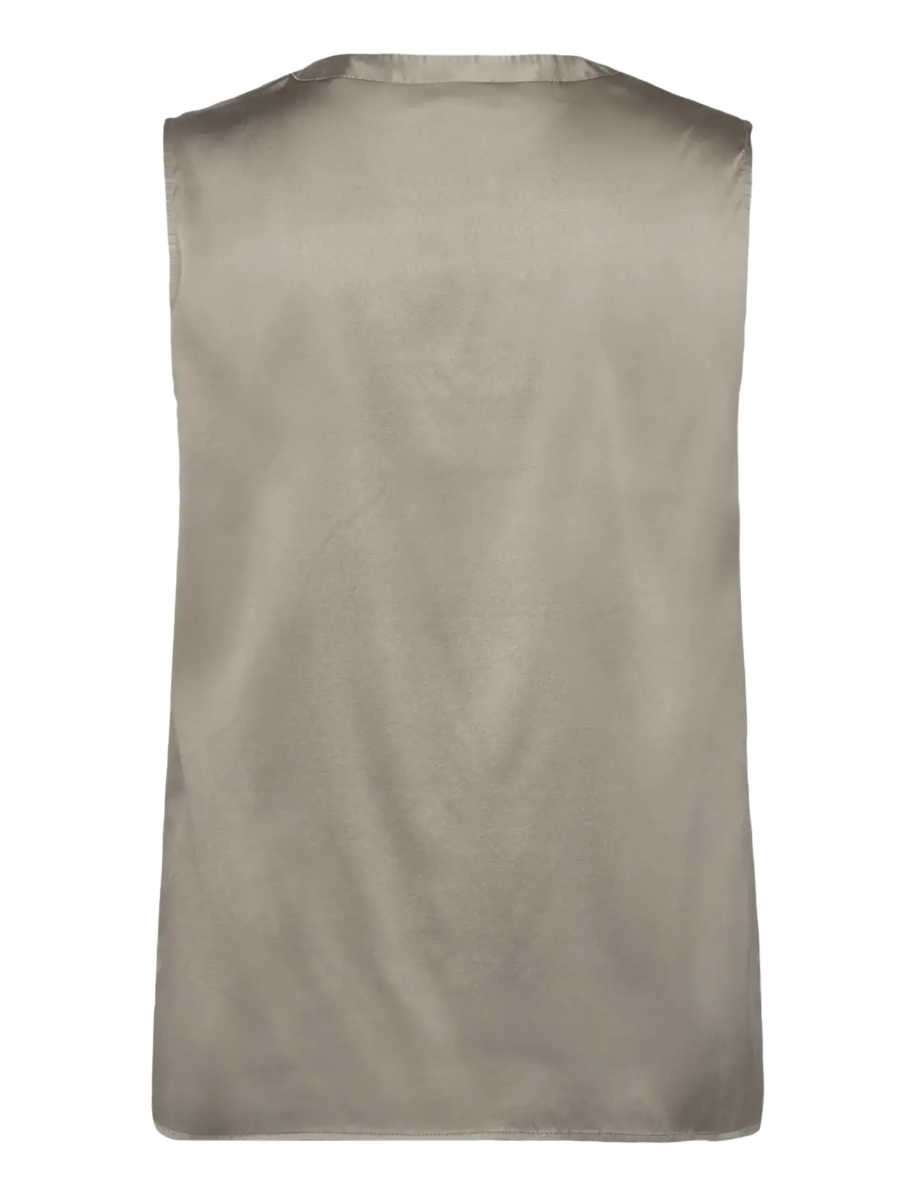 Rosemunde - RWJade Silk SL Top - hihattomat puserot - dried sage - 2