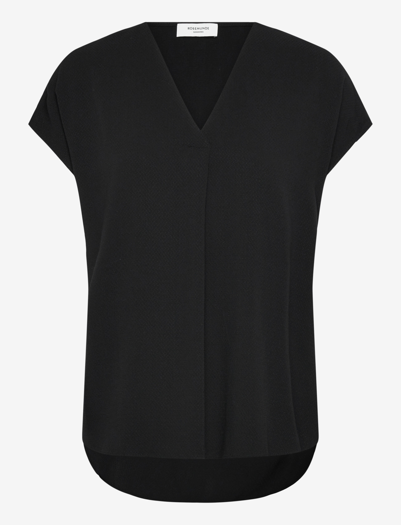 Rosemunde - RWRaya SL Blouse - kortærmede bluser - black - 1