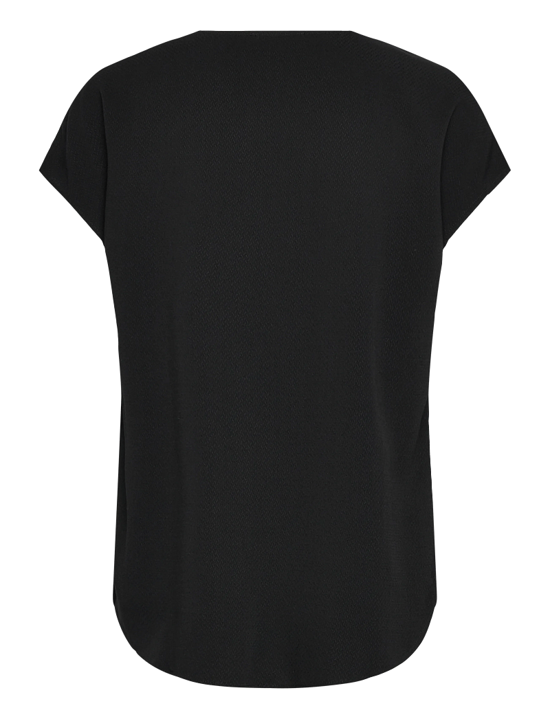 Rosemunde - RWRaya SL Blouse - kurzämlige blusen - black - 2