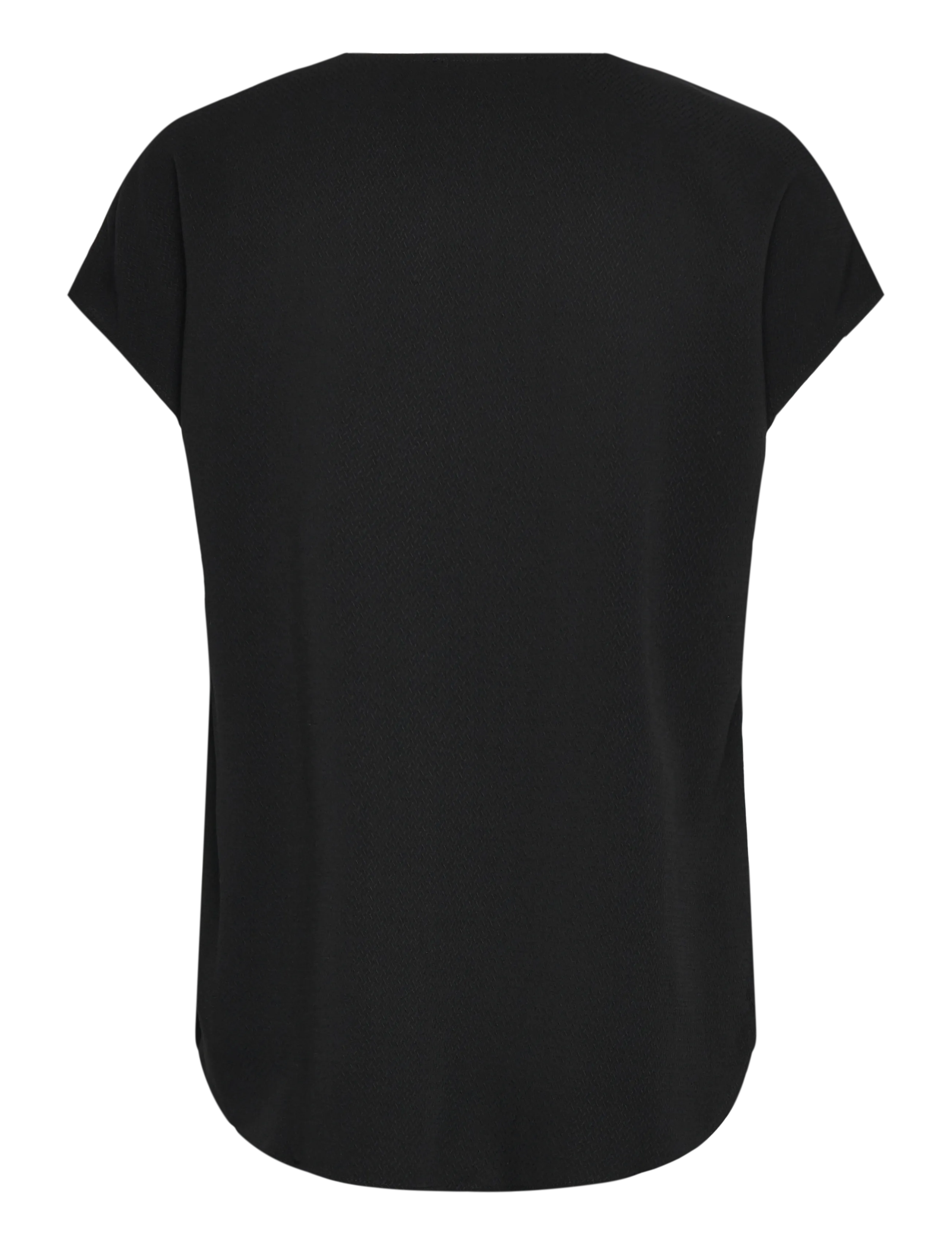 Rosemunde - RWRaya SL Blouse - lühikeste varrukatega pluusid - black - 2