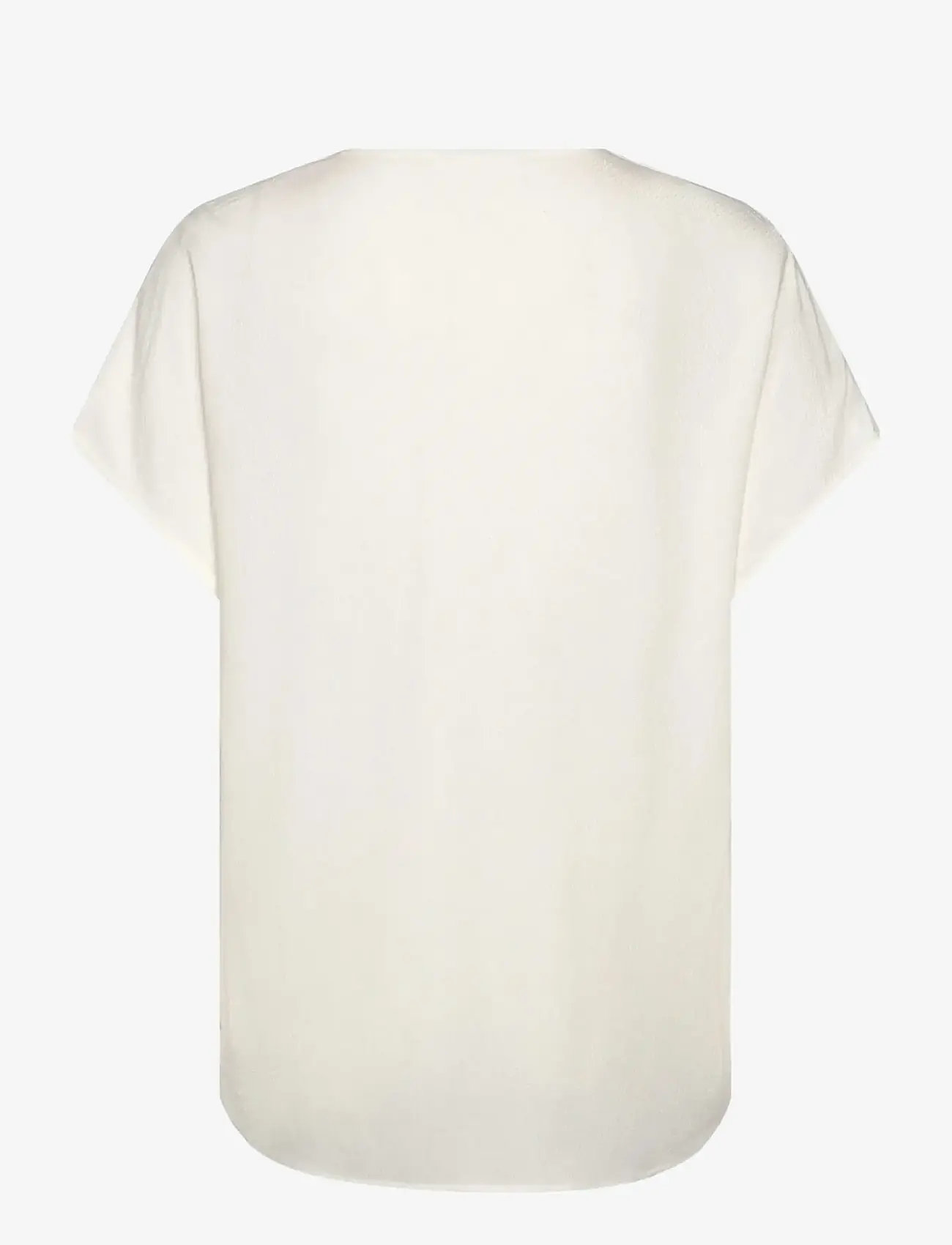 Rosemunde - RWRaya SL Blouse - kortærmede bluser - cloud dancer - 2