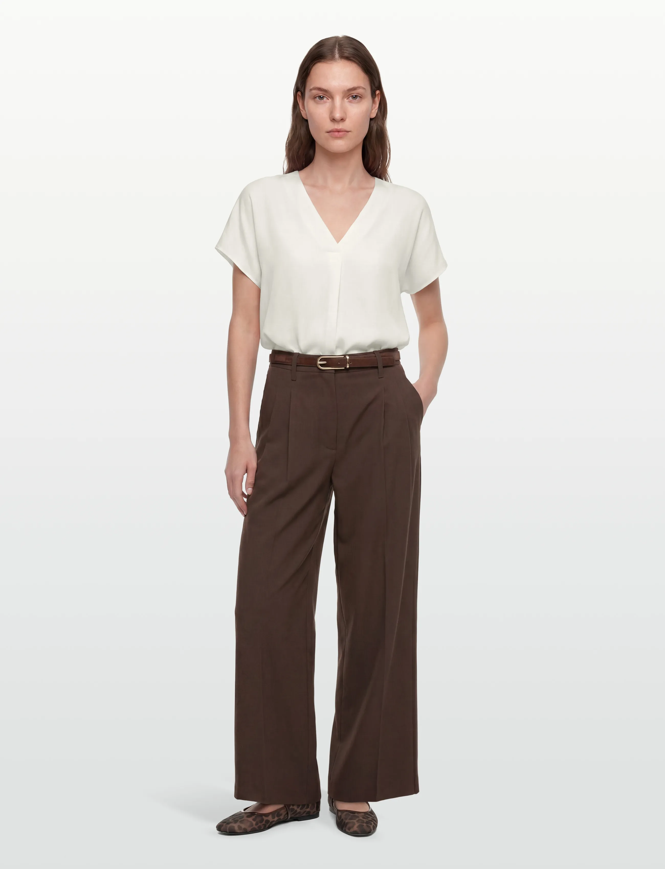 Rosemunde RWRaya SL Blouse - Blusen - CLOUD DANCER / cream