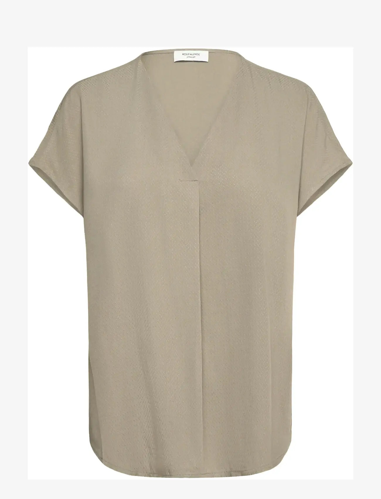 Rosemunde - RWRaya SL Blouse - kortærmede bluser - dried sage - 1