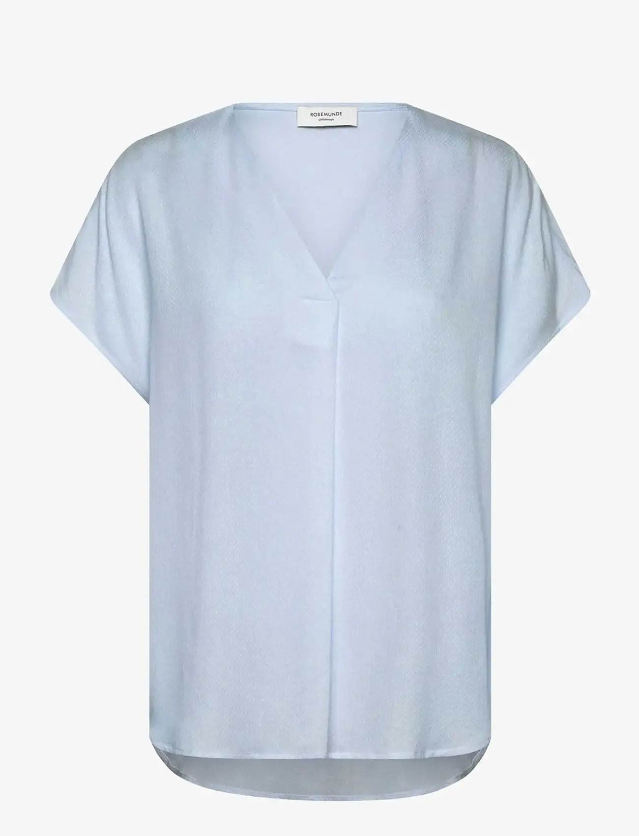 Rosemunde - RWRaya SL Blouse - kortærmede bluser - nantucket blue - 0
