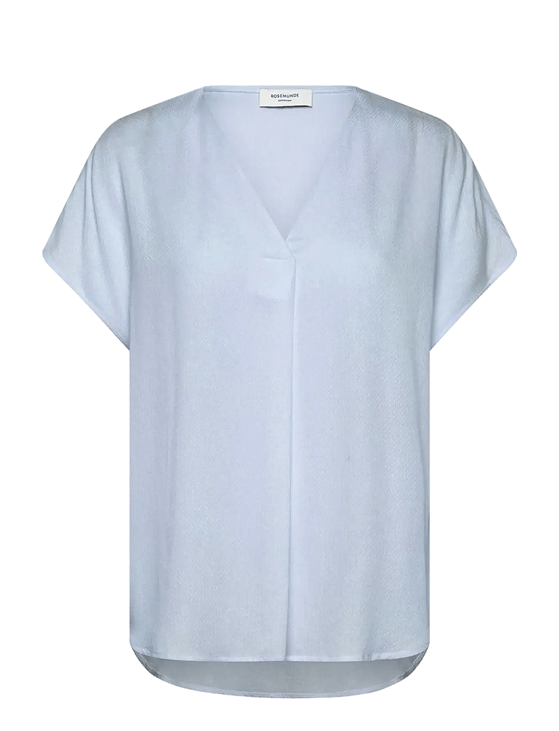 Rosemunde - RWRaya SL Blouse - kurzämlige blusen - nantucket blue - 0
