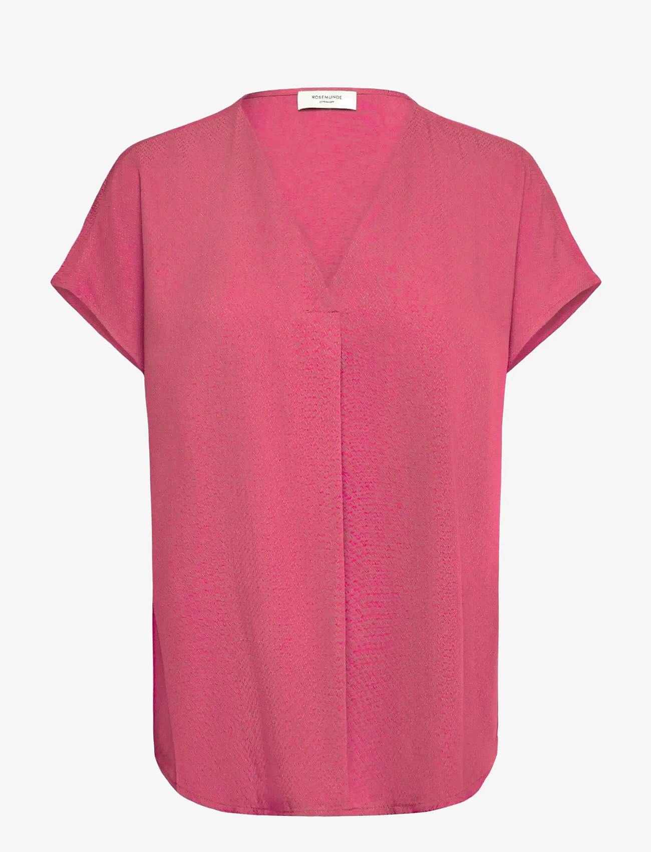 Rosemunde - RWRaya SL Blouse - lühikeste varrukatega pluusid - rapture rose - 0
