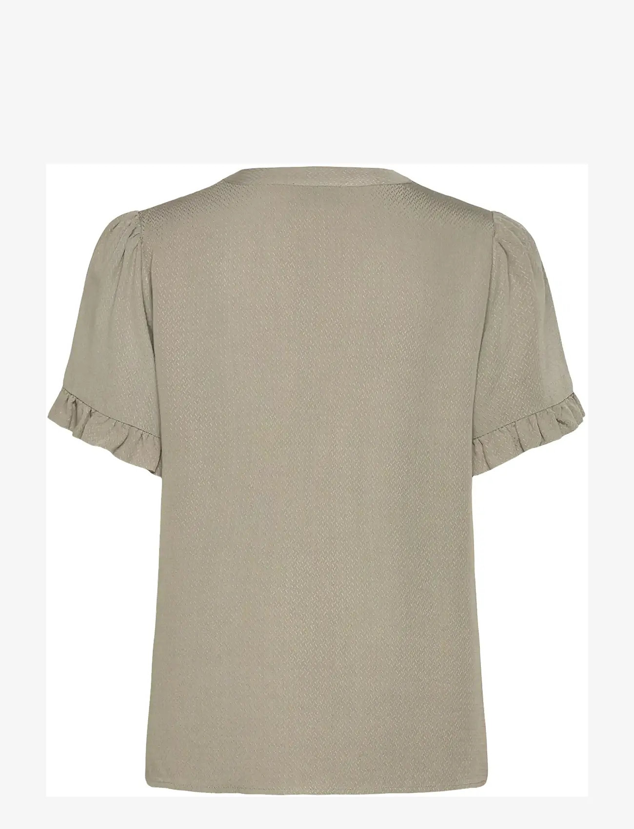 Rosemunde - RWRaya SS Blouse - kurzämlige blusen - dried sage - 1