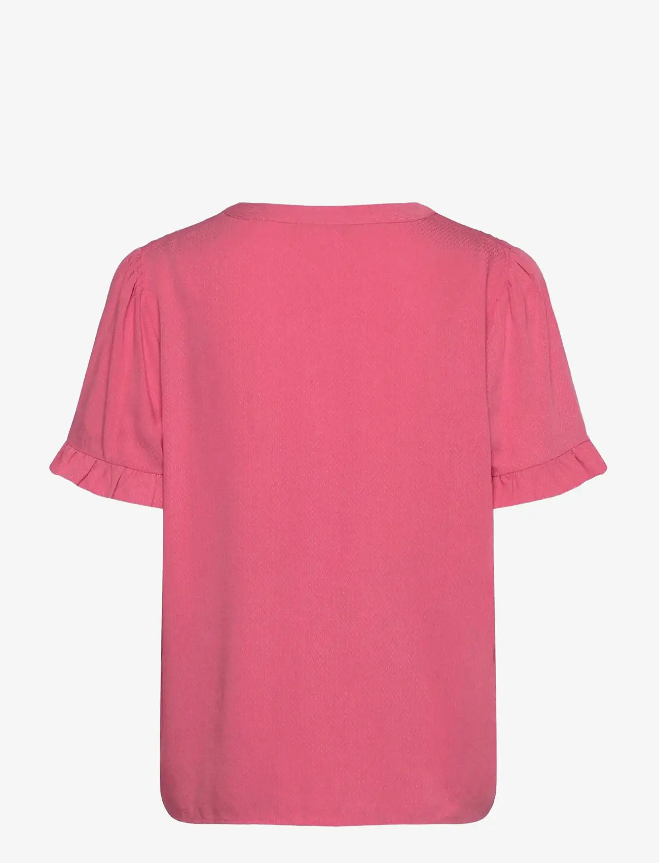 Rosemunde - RWRaya SS Blouse - kortärmade blusar - rapture rose - 1