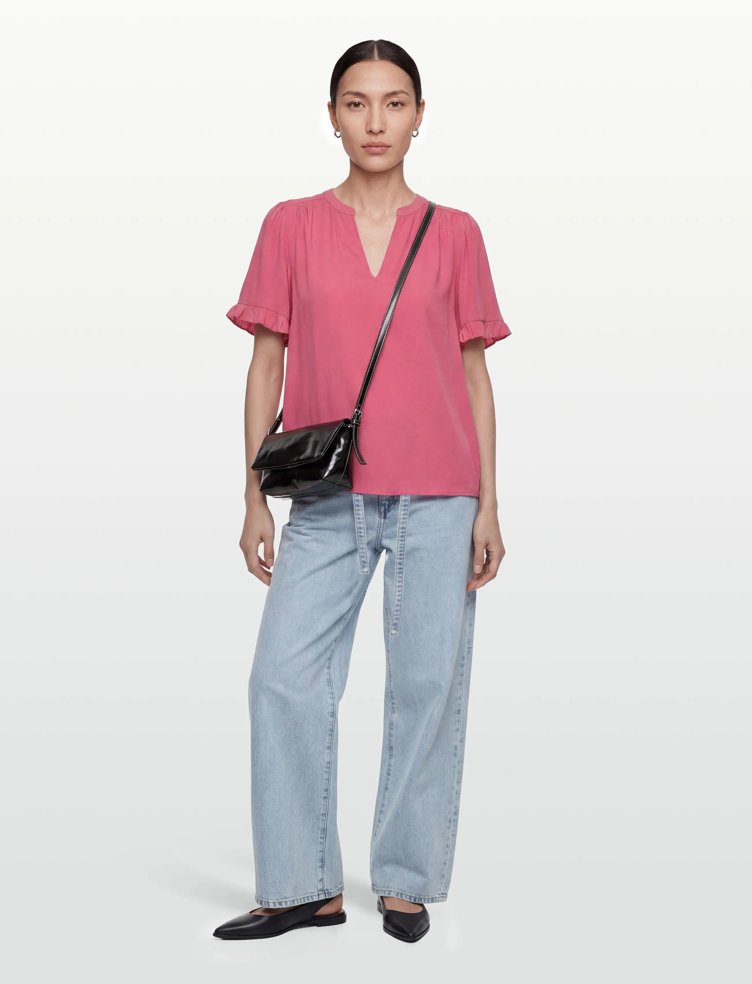 Rosemunde RWRaya SS Blouse - Blusen - RAPTURE ROSE / pink/rose