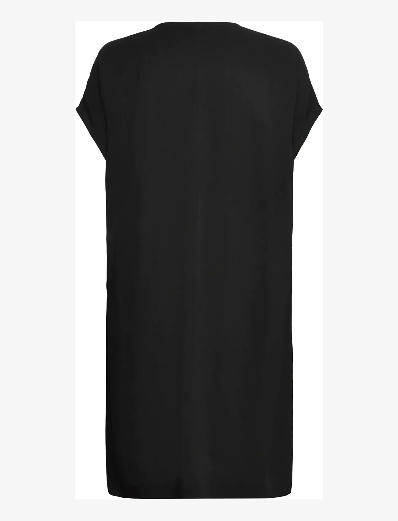 Rosemunde - RWRaya SL Tunic Dress - sommarklänningar - black - 1