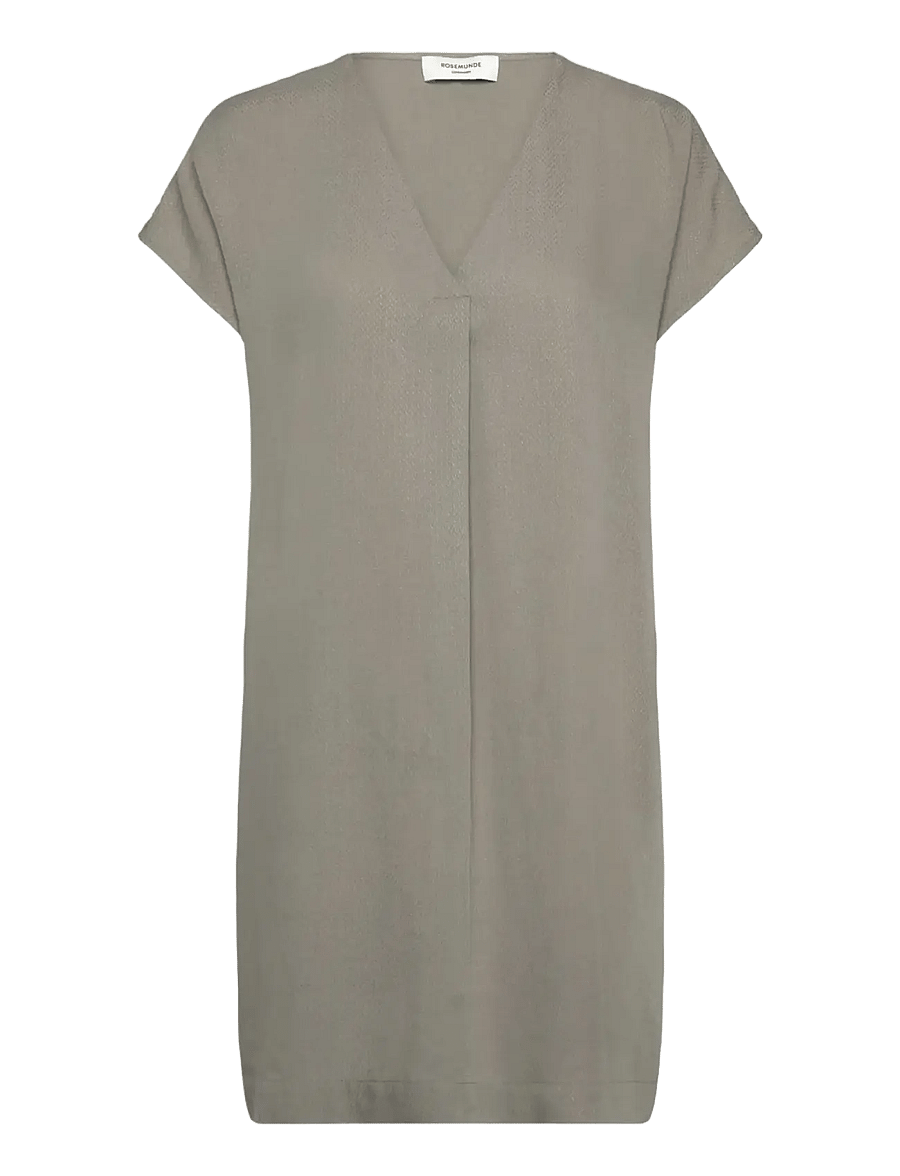 Rosemunde - RWRaya SL Tunic Dress - summer dresses - dried sage - 1
