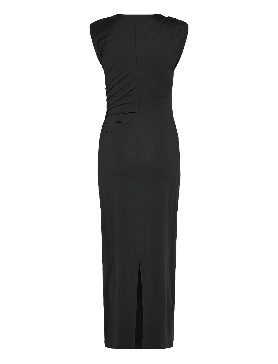 Rosemunde - RWBillie SL Drape Long Dress - etuikleider - black - 2