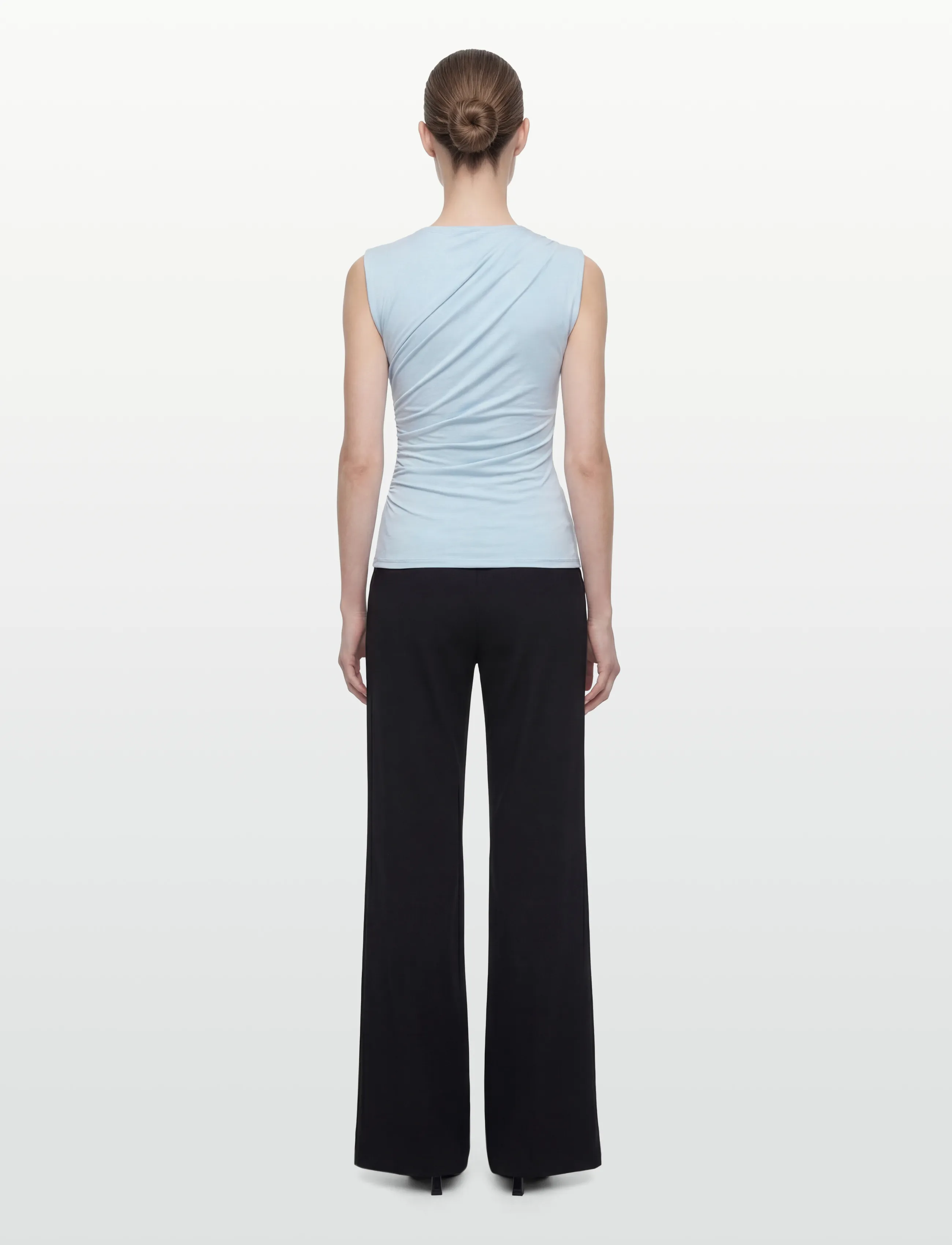 Rosemunde - RWBillie SL Drape Top - laveste priser - nantucket blue - 4