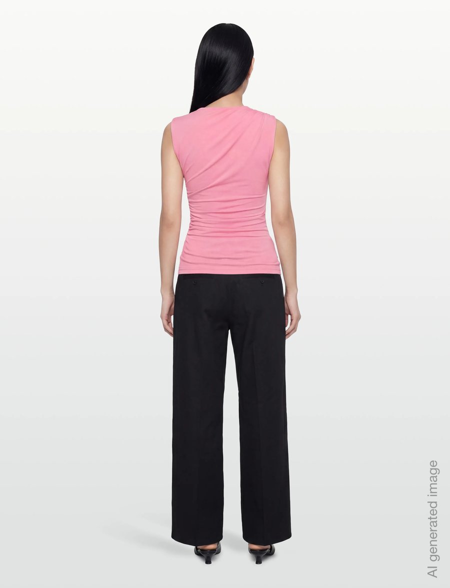 Rosemunde - RWBillie SL Drape Top - Ärmellose tops - sea pink - 4