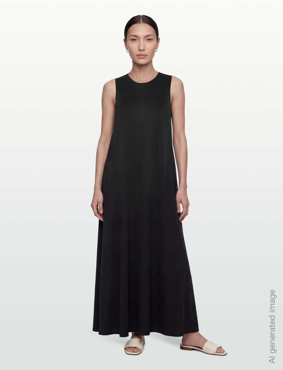 Rosemunde - RWElma Modal SL Long Dress - abendkleider - black - 0
