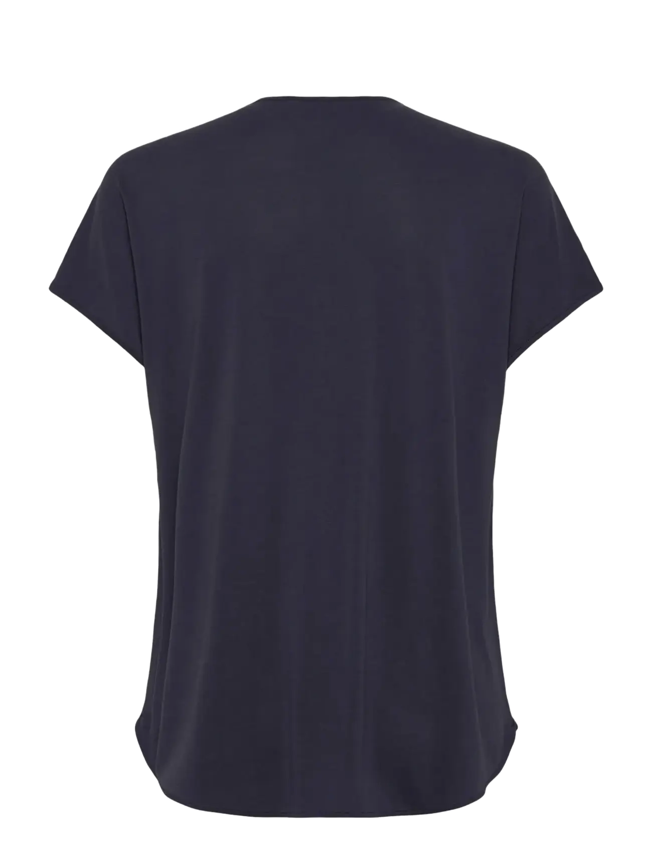 Rosemunde - RWElma Modal V-neck Top - t-shirts - navy - 2