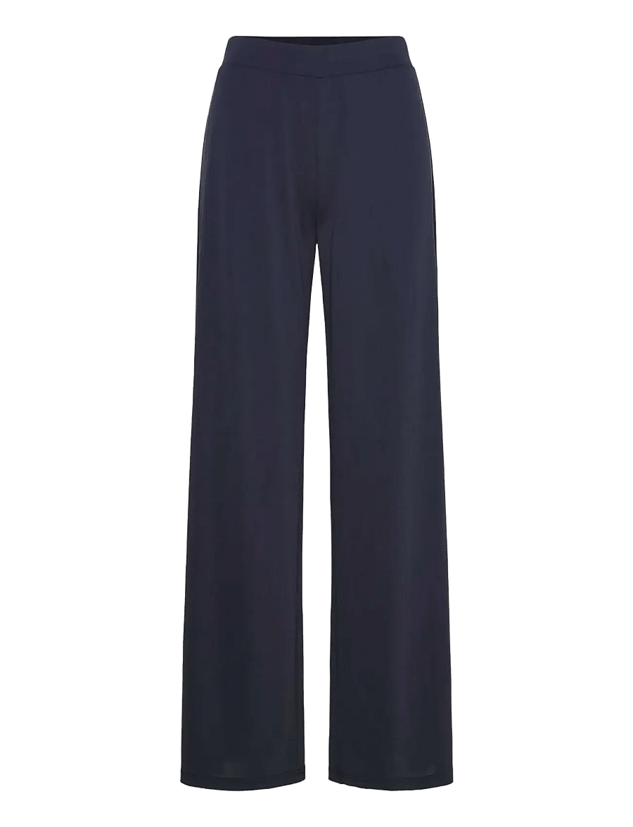 Rosemunde - RWElma Modal Long Trousers - laia säärega püksid - navy - 1