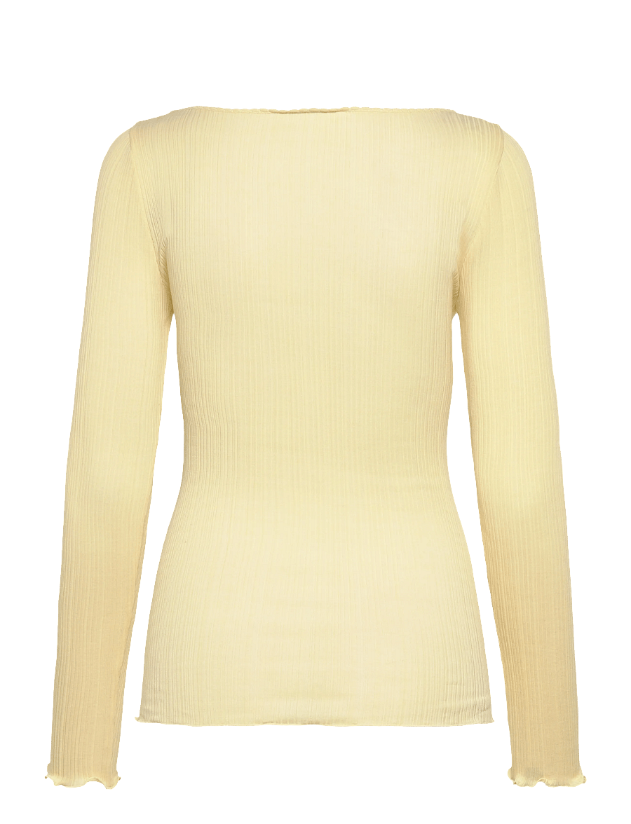 Rosemunde - RWJudy LS Boatneck T-shirt - langærmede toppe - flan - 2
