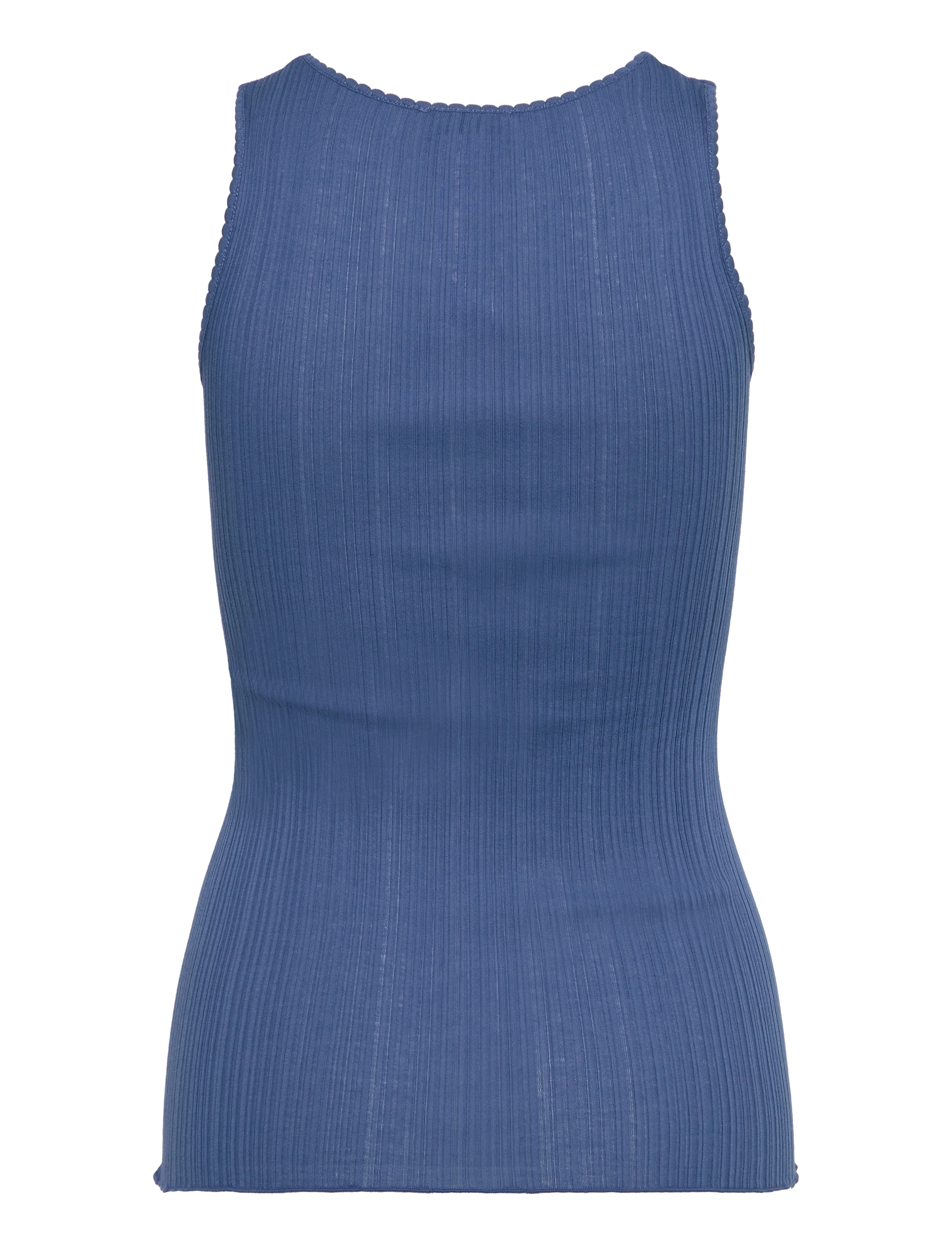 Rosemunde - RWJudy SL Tank - sleeveless tops - dutch blue - 1