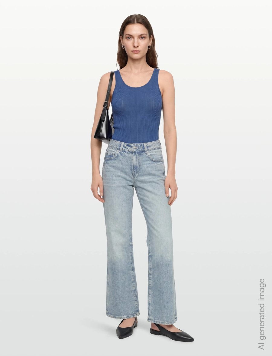 Rosemunde - RWJudy SL Tank - tanktops - dutch blue - 0