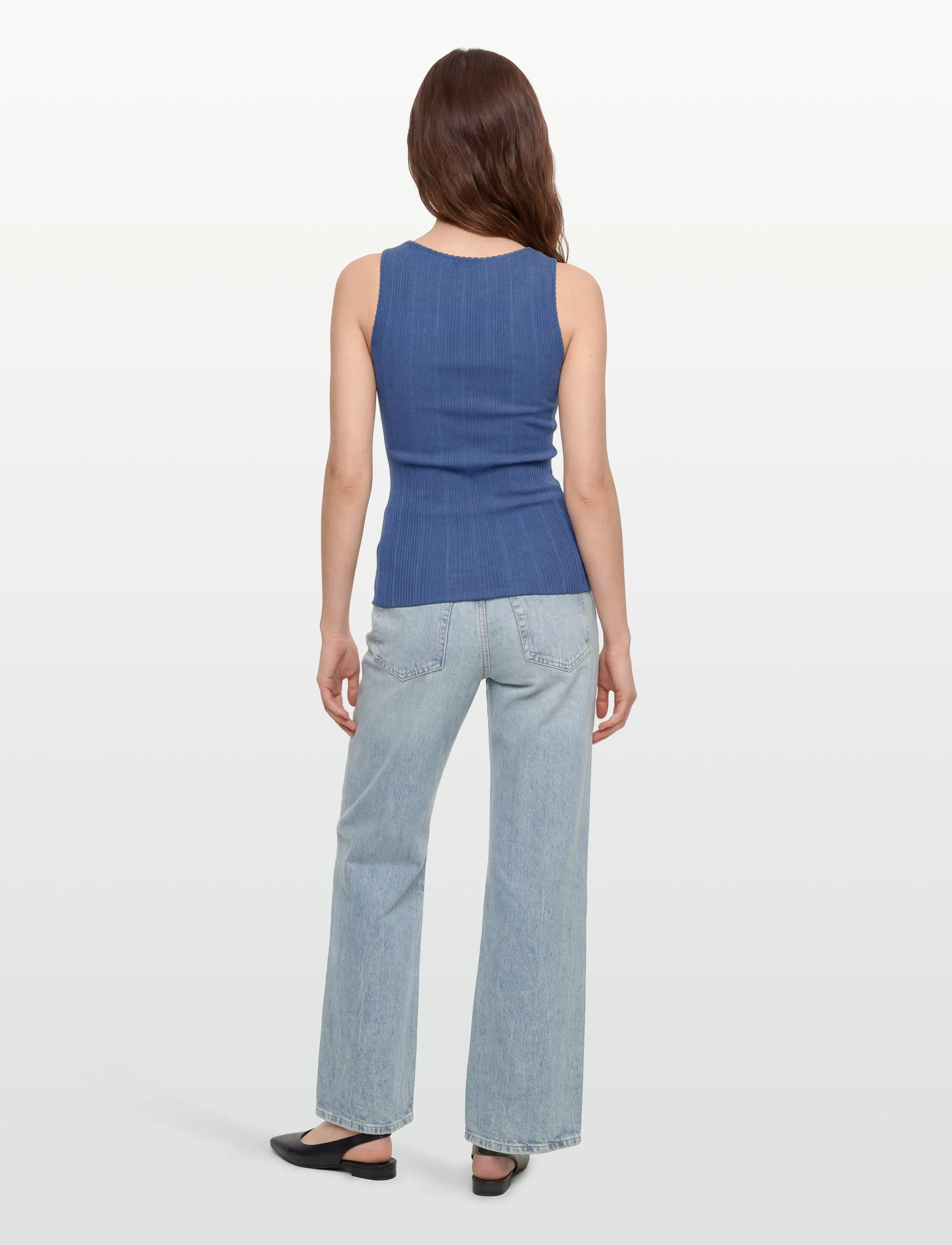 Rosemunde - RWJudy SL Tank - topid ja varrukateta alussärgid - dutch blue - 4
