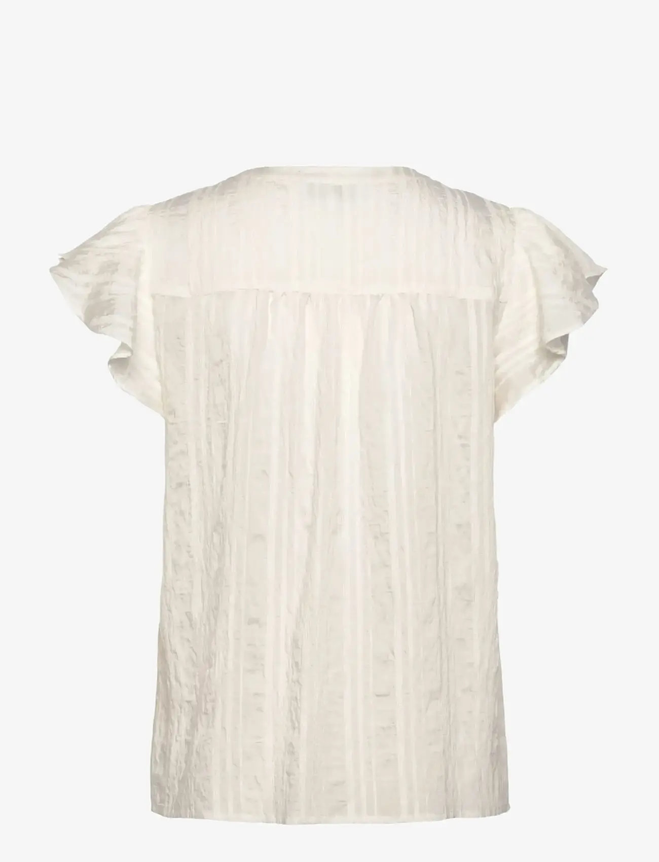 Rosemunde - RWMary SS Top - kortärmade blusar - cloud dancer - 1